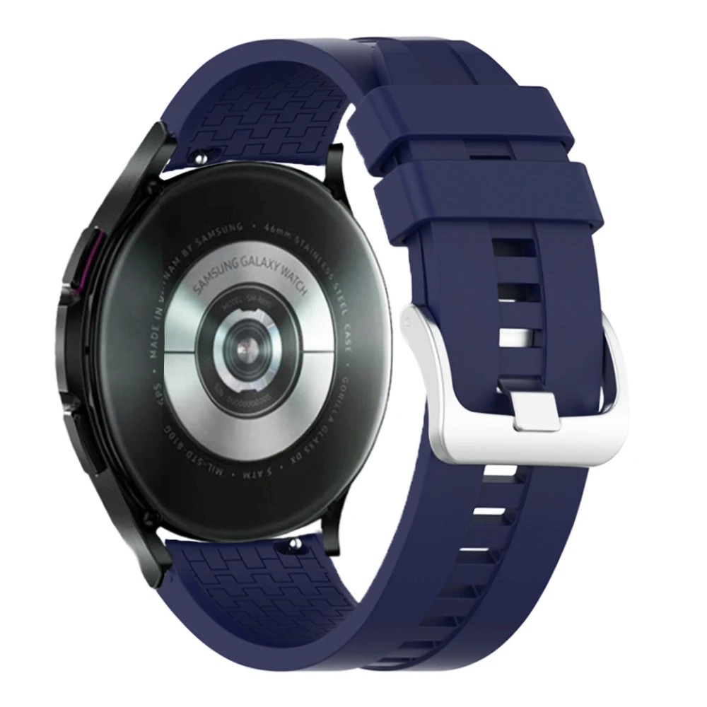 20mm 22mm watch band for Samsung Galaxy watch 6/5/pro/4/6 classic/Active 2 Silicone Sport bracelet huawei gt 4-3-pro-2-2e strap 9