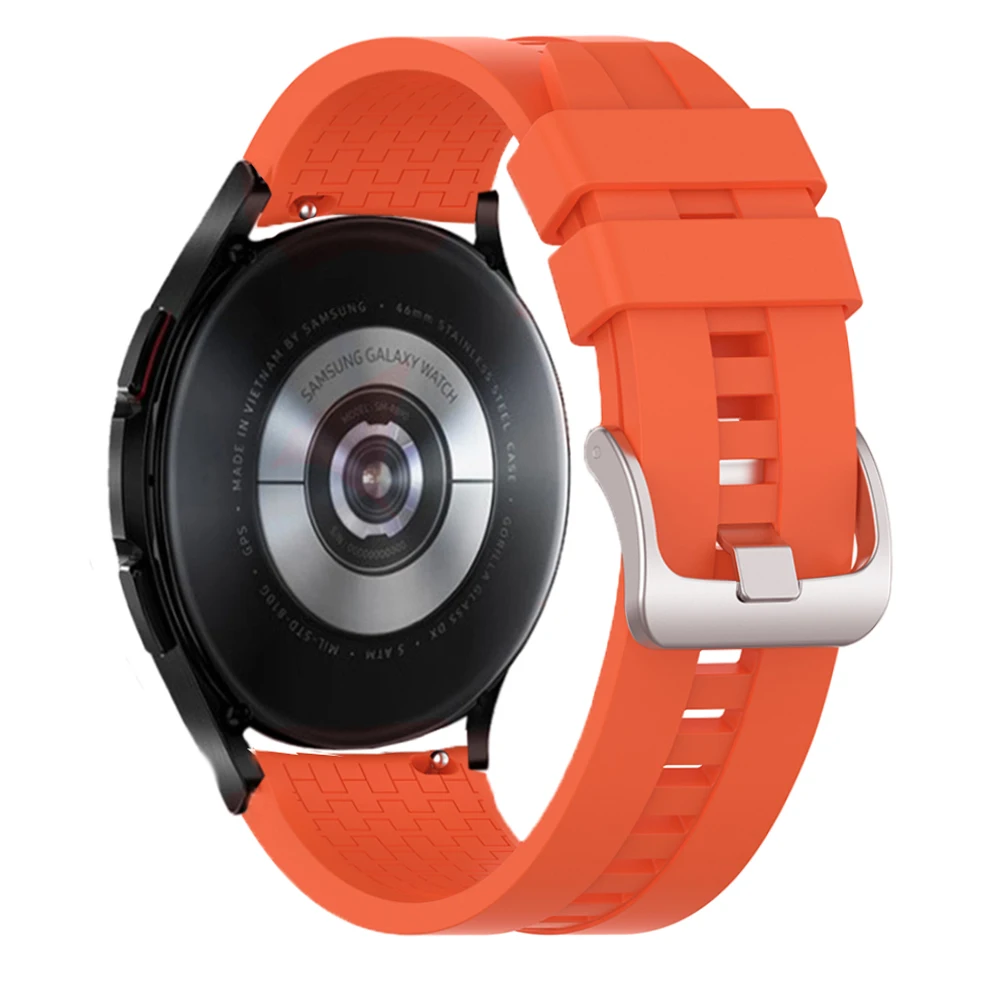 20mm 22mm watch band for Samsung Galaxy watch 6/5/pro/4/6 classic/Active 2 Silicone Sport bracelet huawei gt 4-3-pro-2-2e strap 5